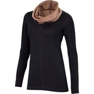 Ibex NWT Women’s Dyad Longsleeve Cowl Neck Top